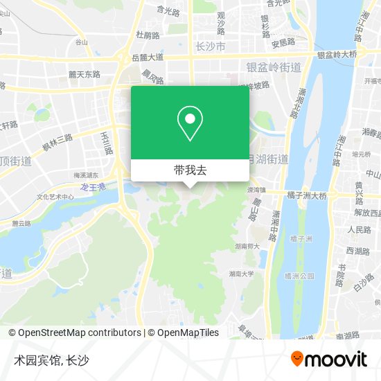 术园宾馆地图