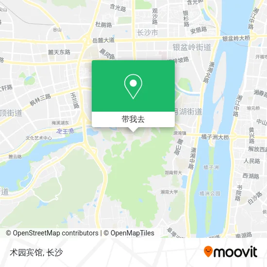 术园宾馆地图