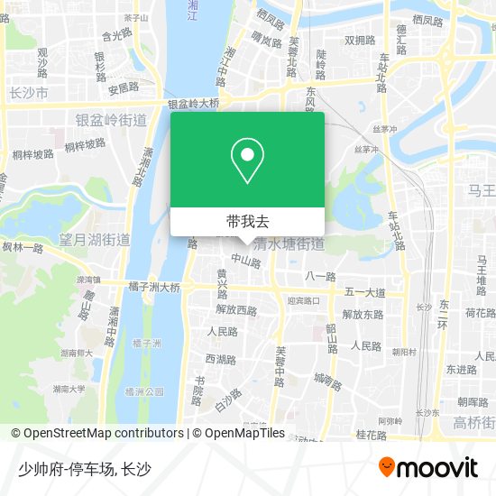 少帅府-停车场地图
