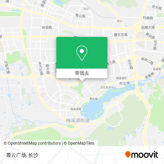 麓云广场地图