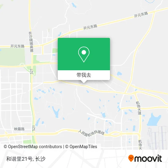 和谐里21号地图