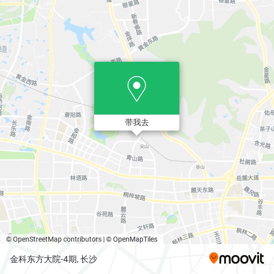 金科东方大院-4期地图