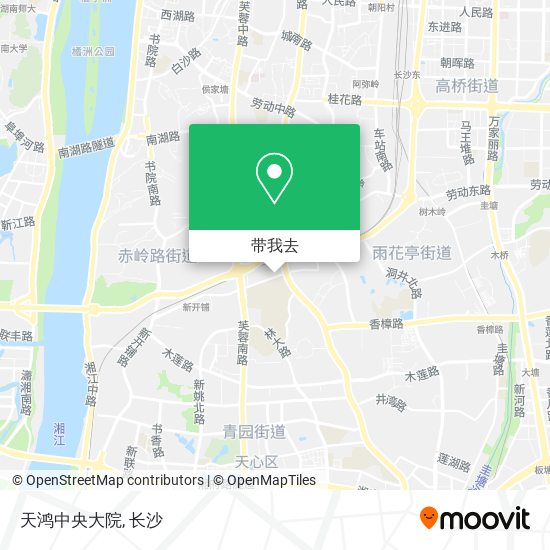 天鸿中央大院地图