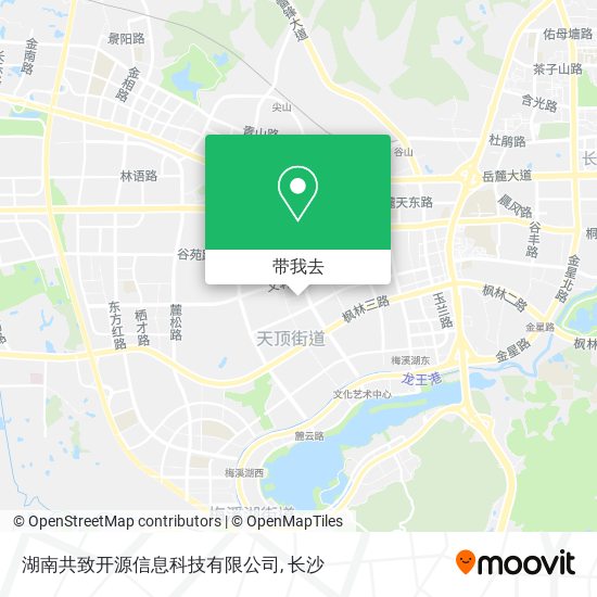 湖南共致开源信息科技有限公司地图