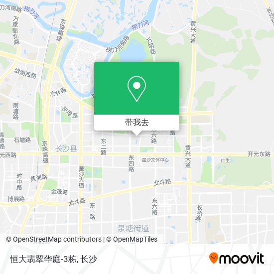 恒大翡翠华庭-3栋地图