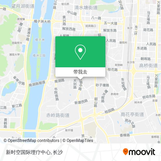 新时空国际理疗中心地图