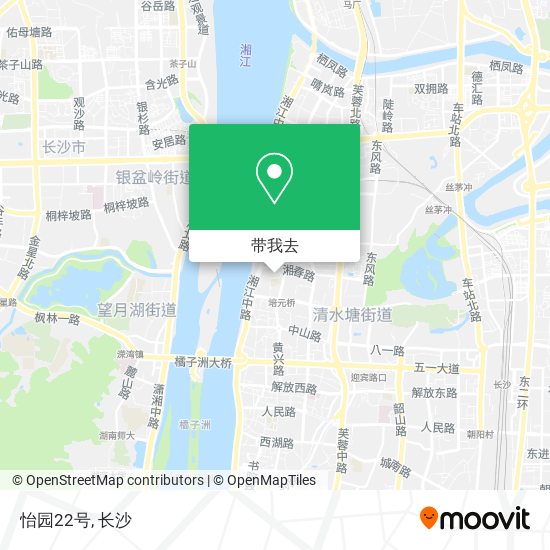 怡园22号地图