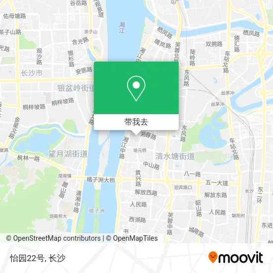 怡园22号地图