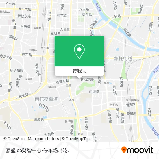 嘉盛·ea财智中心-停车场地图