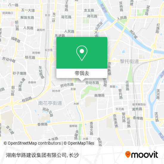 湖南华路建设集团有限公司地图