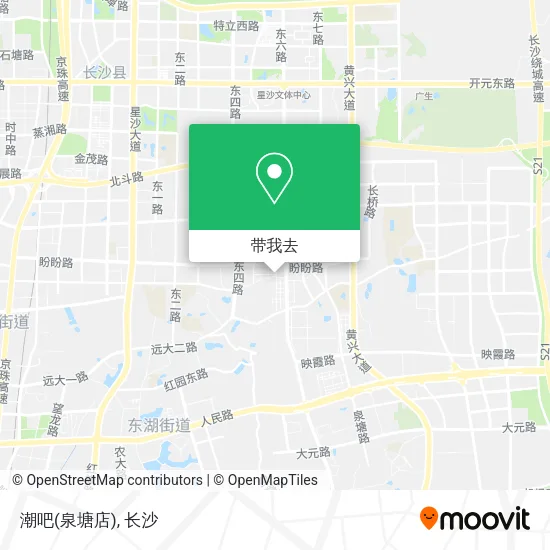 潮吧(泉塘店)地图