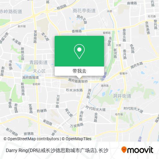 Darry Ring(DR钻戒长沙德思勤城市广场店)地图