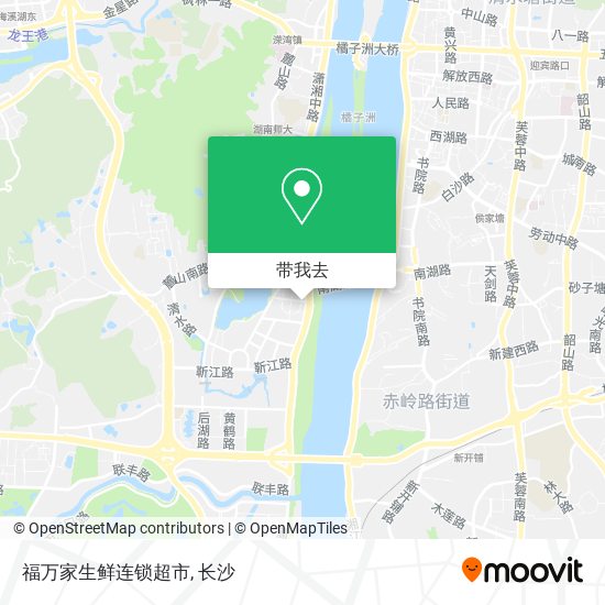 福万家生鲜连锁超市地图