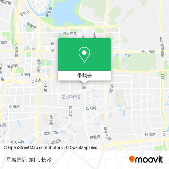 星城国际-东门地图