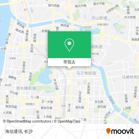海信通讯地图