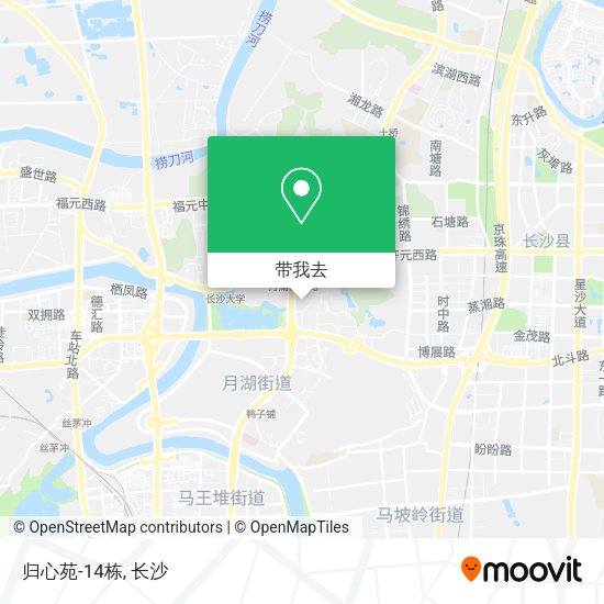归心苑-14栋地图