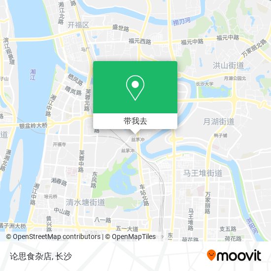 论思食杂店地图
