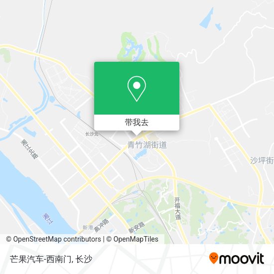 芒果汽车-西南门地图