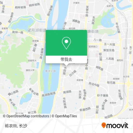 裕农街地图