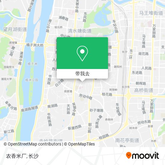 农香米厂地图