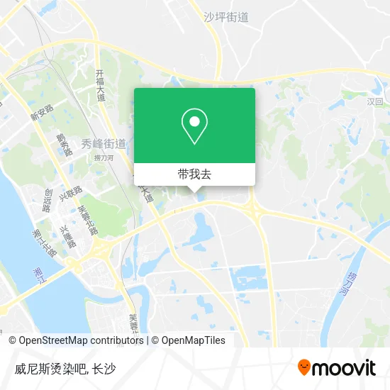 威尼斯烫染吧地图