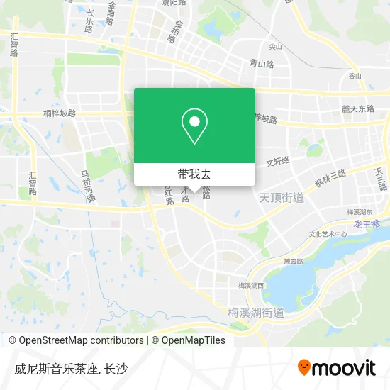 威尼斯音乐茶座地图