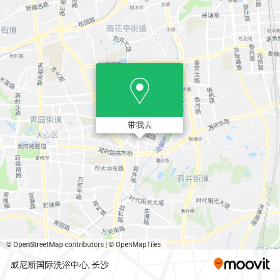 威尼斯国际洗浴中心地图