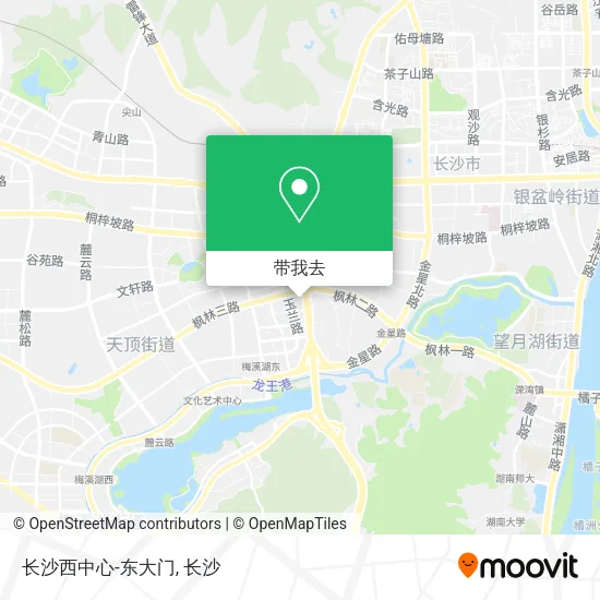 长沙西中心-东大门地图