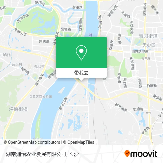 湖南湘怡农业发展有限公司地图