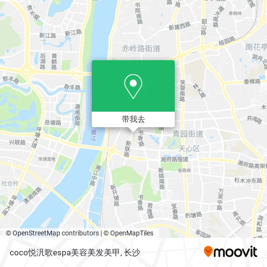 coco悦汎歌espa美容美发美甲地图