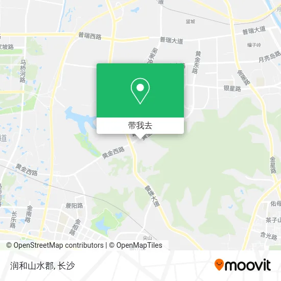 润和山水郡地图