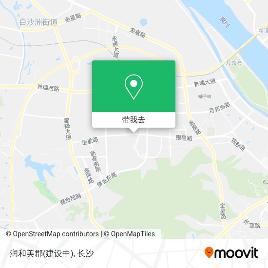 润和美郡(建设中)地图