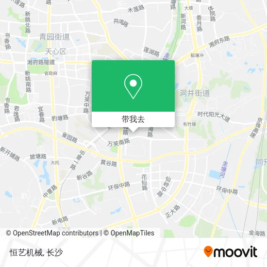恒艺机械地图