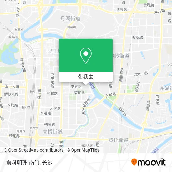 鑫科明珠-南门地图