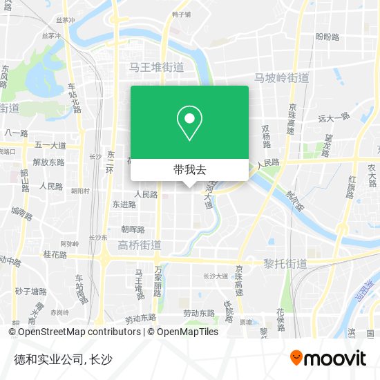 德和实业公司地图