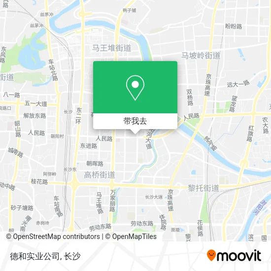 德和实业公司地图