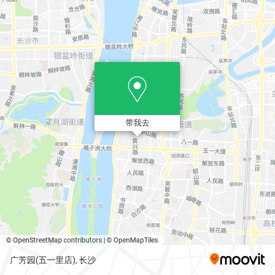 广芳园(五一里店)地图