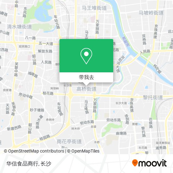 华信食品商行地图