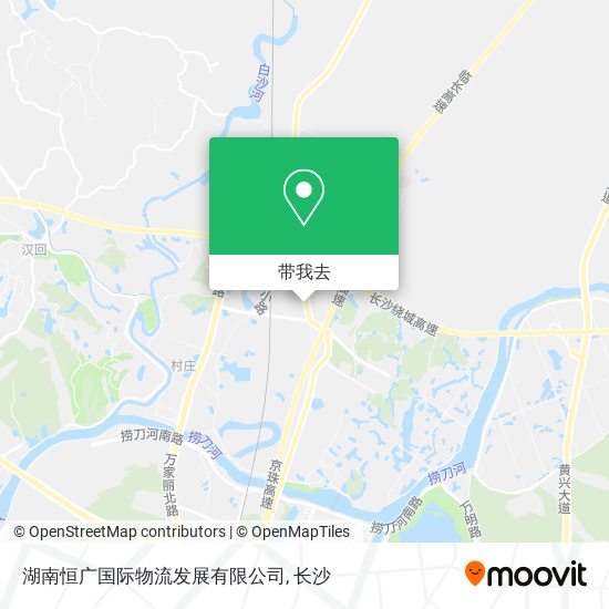 湖南恒广国际物流发展有限公司地图