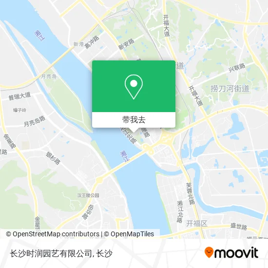 长沙时润园艺有限公司地图