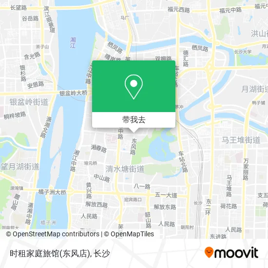 时租家庭旅馆(东风店)地图