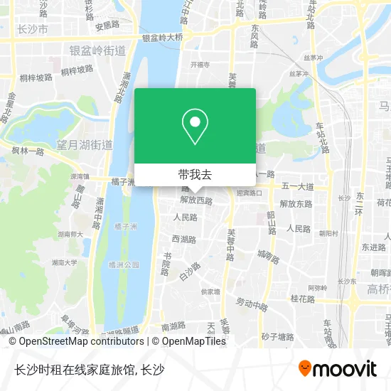 长沙时租在线家庭旅馆地图