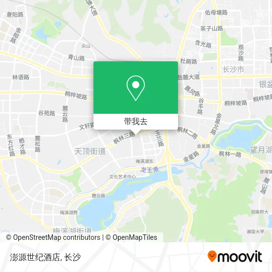 澎源世纪酒店地图