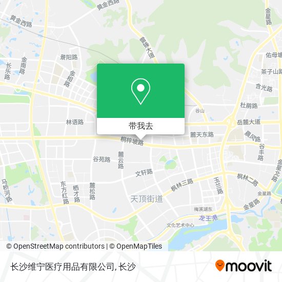 长沙维宁医疗用品有限公司地图