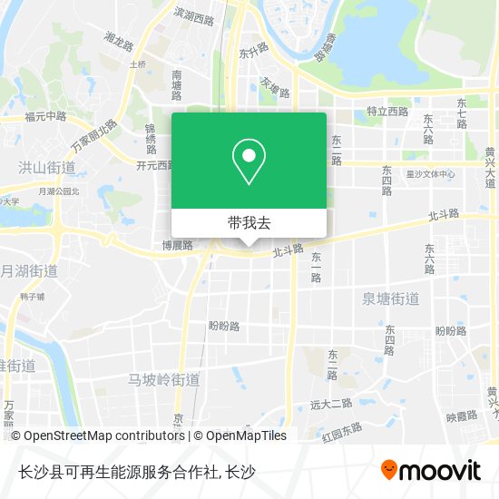 长沙县可再生能源服务合作社地图