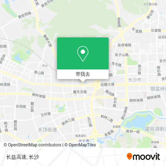 长益高速地图