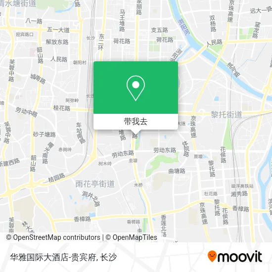 华雅国际大酒店-贵宾府地图