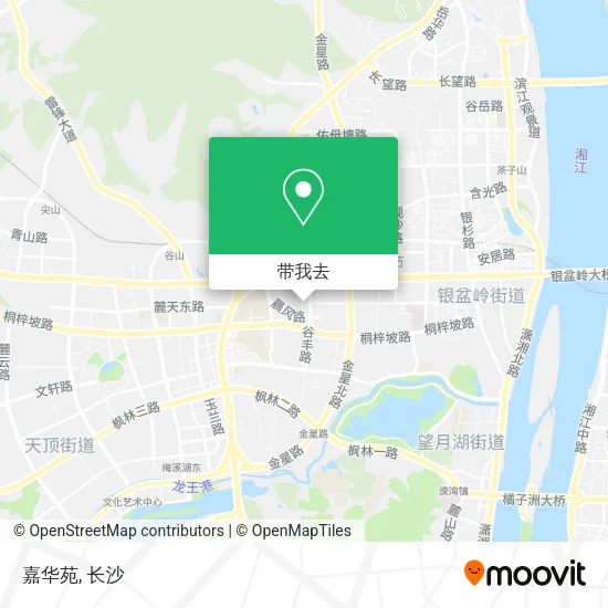 嘉华苑地图