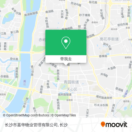 长沙市嘉华物业管理有限公司地图