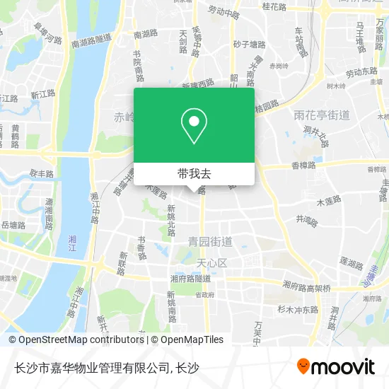 长沙市嘉华物业管理有限公司地图